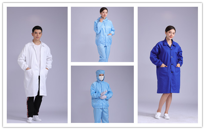 防靜電滌棉大褂，防靜電滌綸分體服