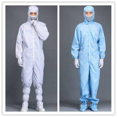 三連體無(wú)塵服，四連體無(wú)塵服